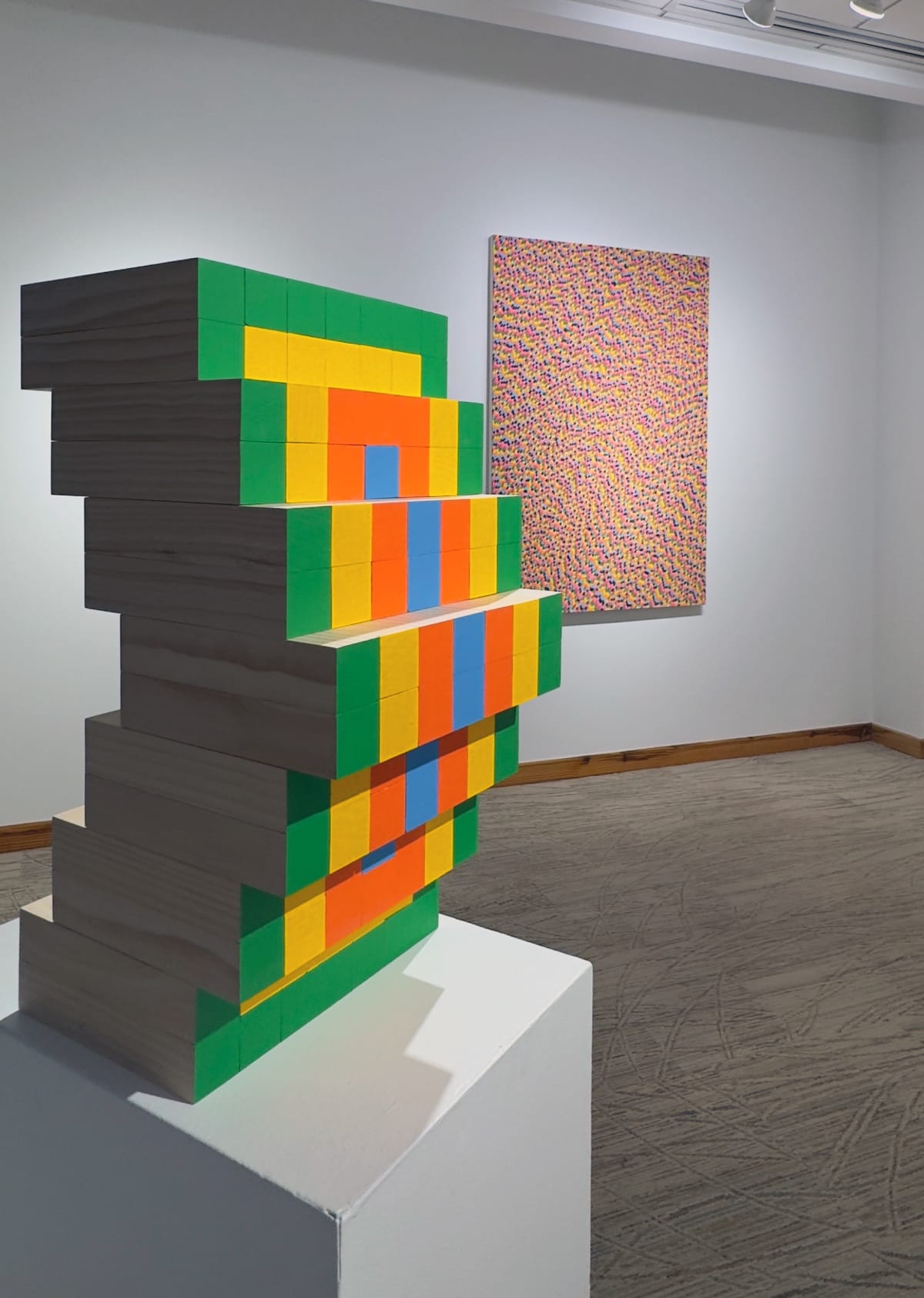 works by artist Christopher Paul Dean at The Sun ATL gallery