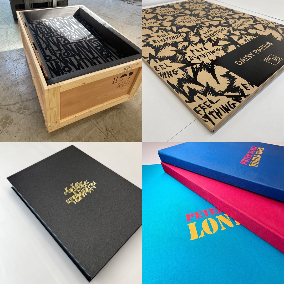 PACKAGING & SHIPPING, bespoke art packaging
