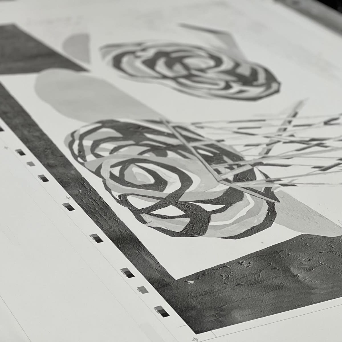 Polymer coated photo plate (autographic)