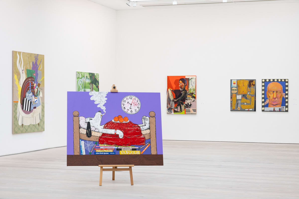 PAINTING, SMOKING, EATING