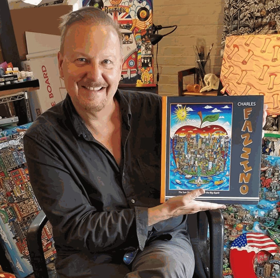 パディタン 　Charles Fazzino FAZZINO !!!! FUN DAY N.Y. !!!! SOLD OUT , SIGNED AND NUMBERED