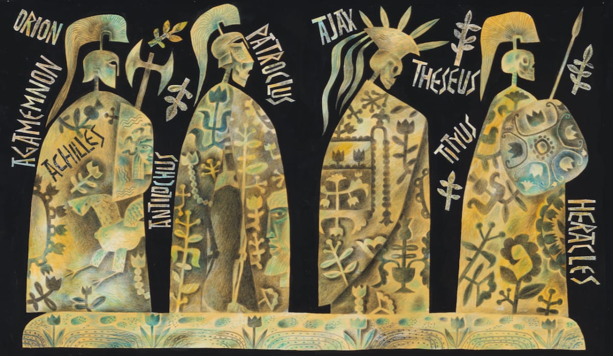 Clive Hicks-Jenkins Iliad / Odyssey: Artworks for the Folio Society Homer