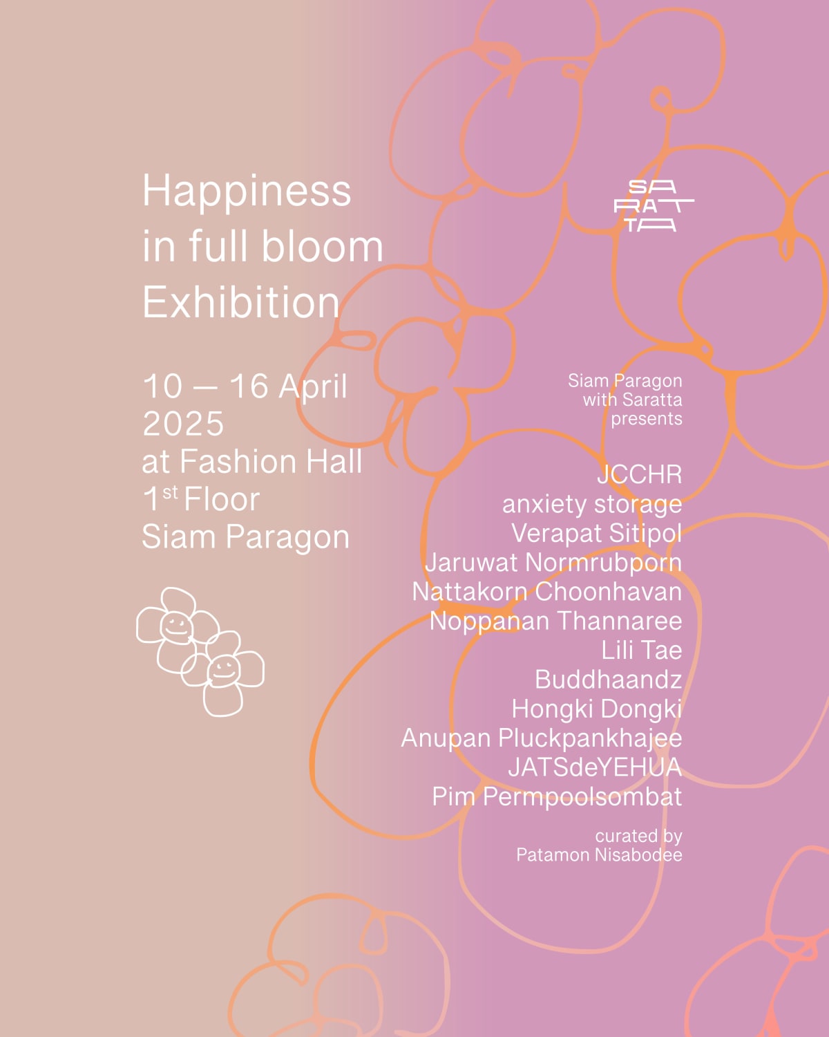 Happiness in full bloom at Siam Paragon