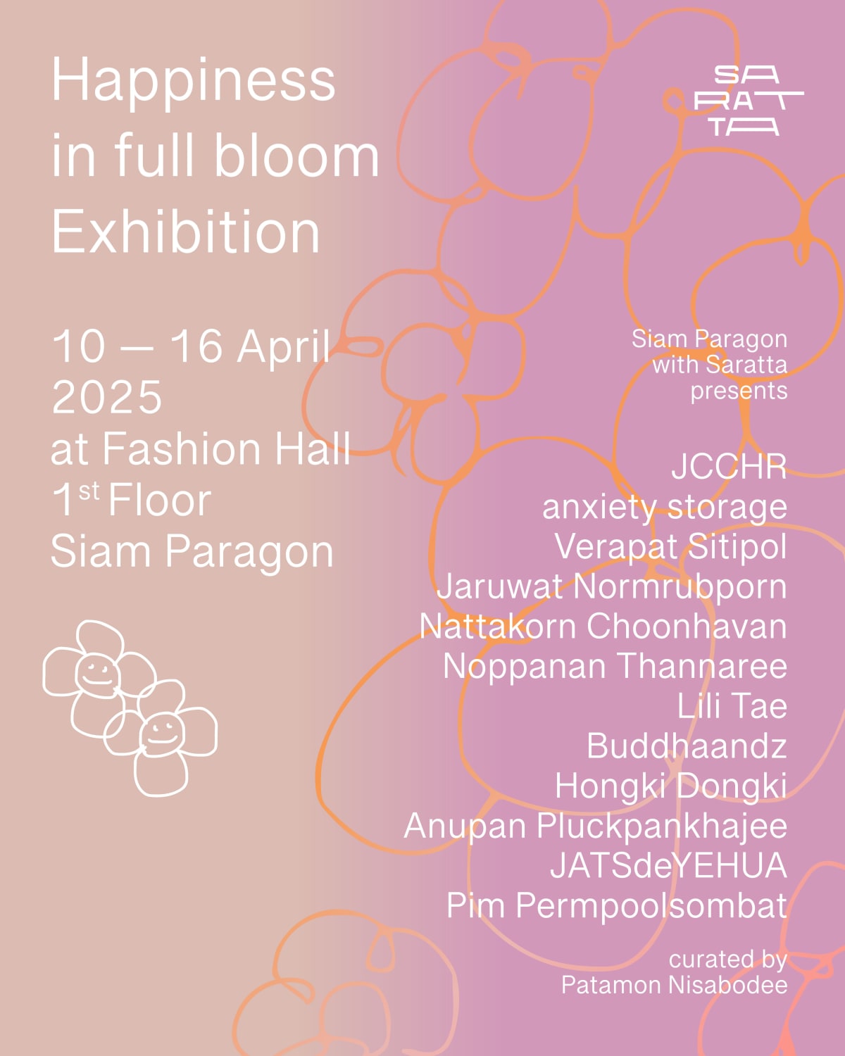 Happiness in full bloom at Siam Paragon