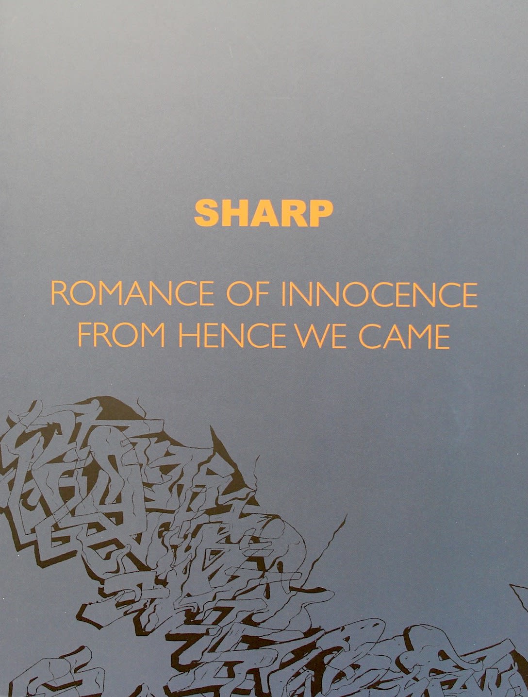 catalogue "Romance of innocence from hence we came" SHARP