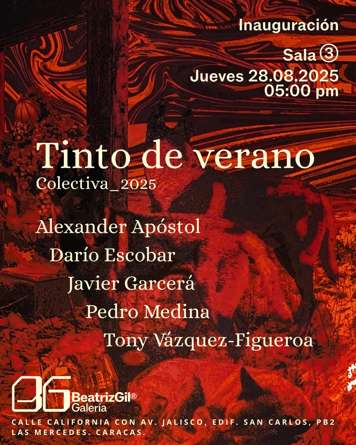 Inauguración de la colectiva Tinto de verano. Colectiva_2025