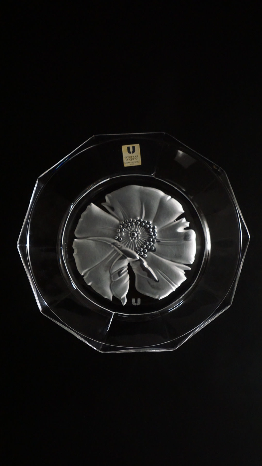 Emanuel Ungaro, Emanuel Ungaro Sasaki Etched Crystal Bloom