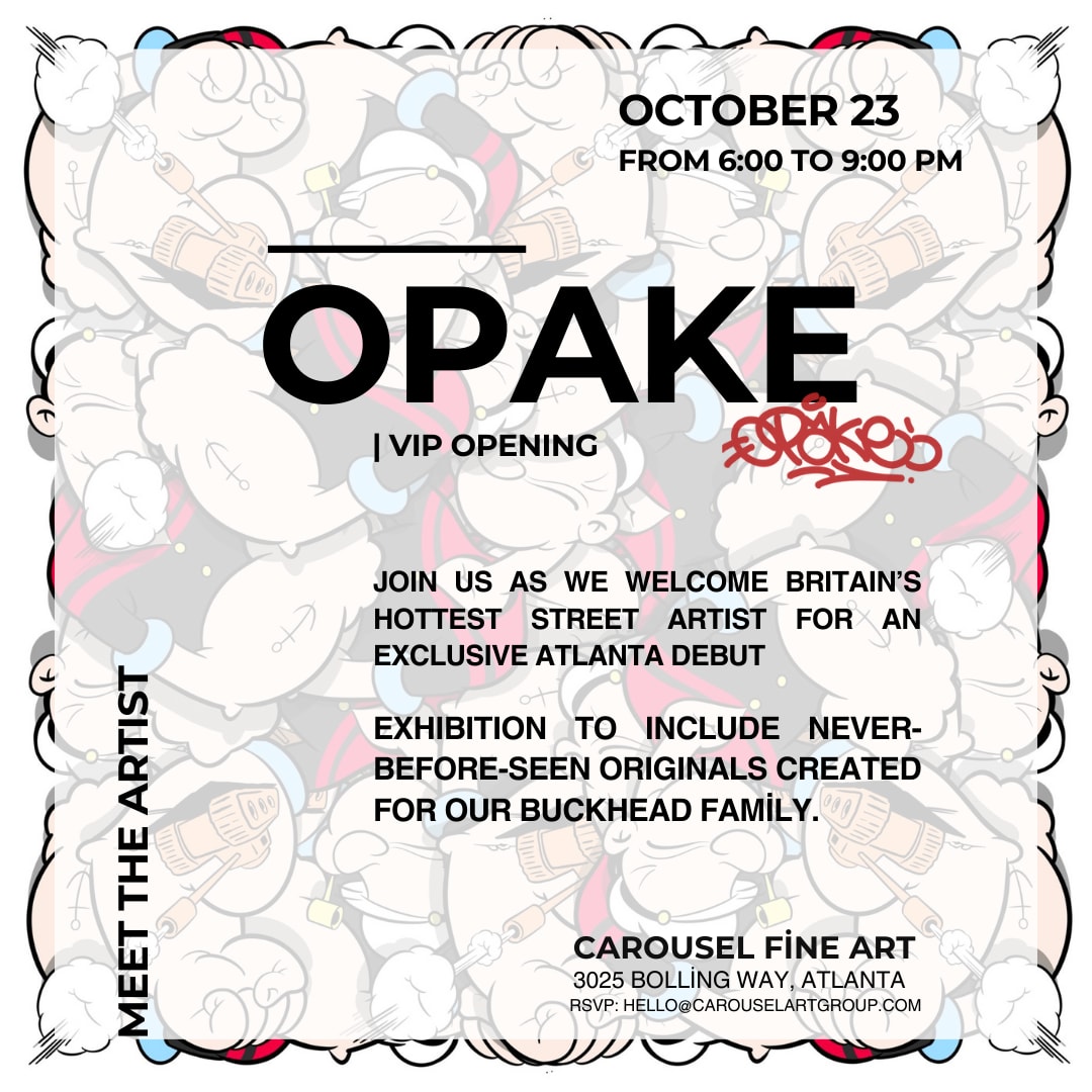 Opake Art Exhibition & Opening Reception in Atlanta