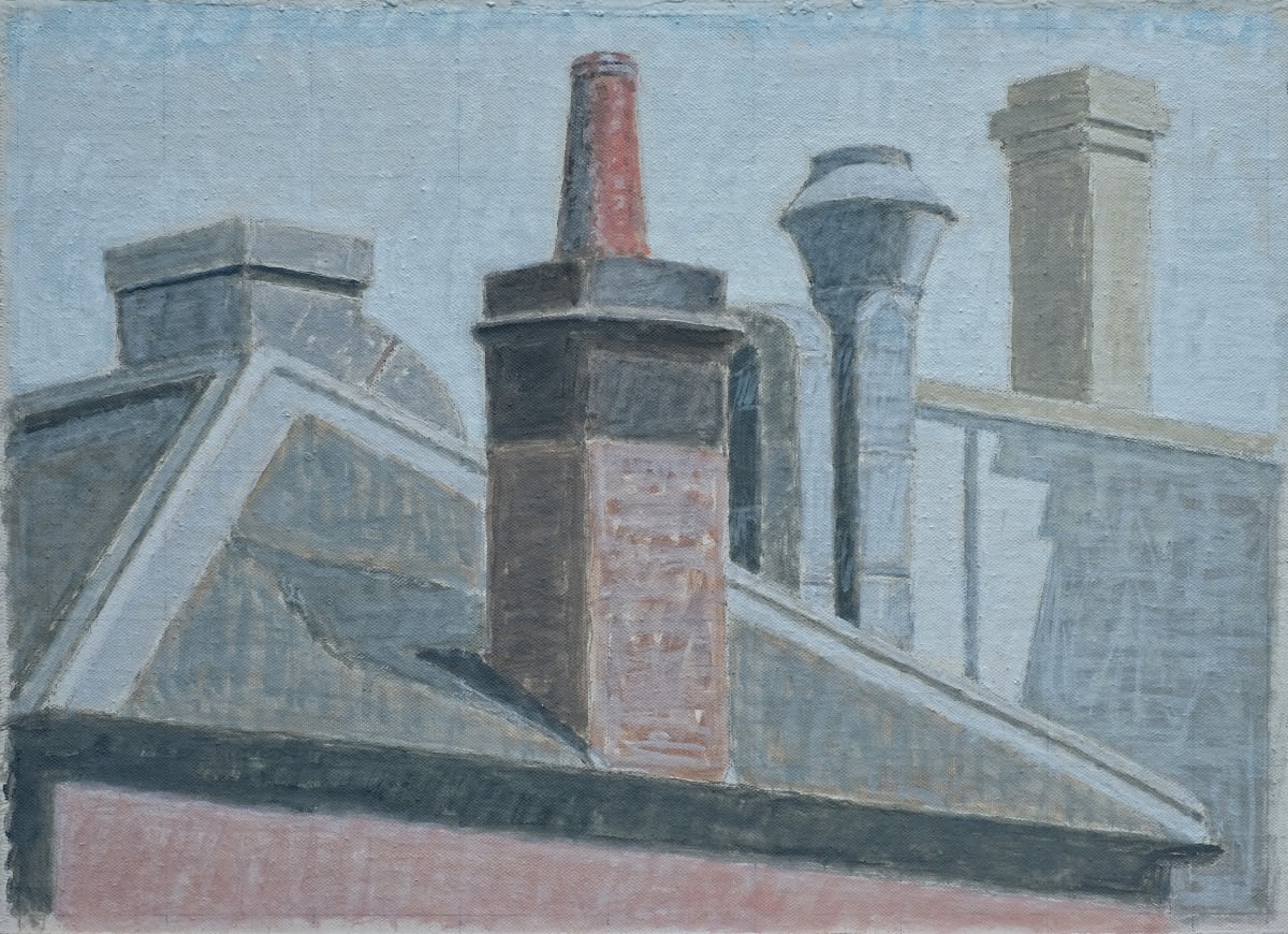 HENDRIK KOLENBERG, Roofscape, East Sydney , 2023