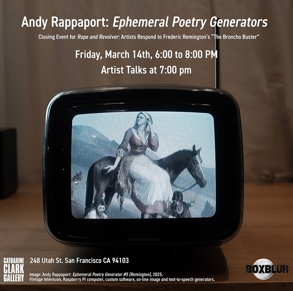 Andy Rappaport: Ephemeral Poetry Generators