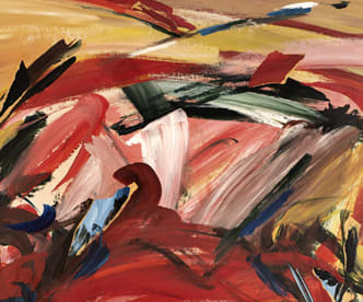Elaine de Kooning, The Bull, 1959.