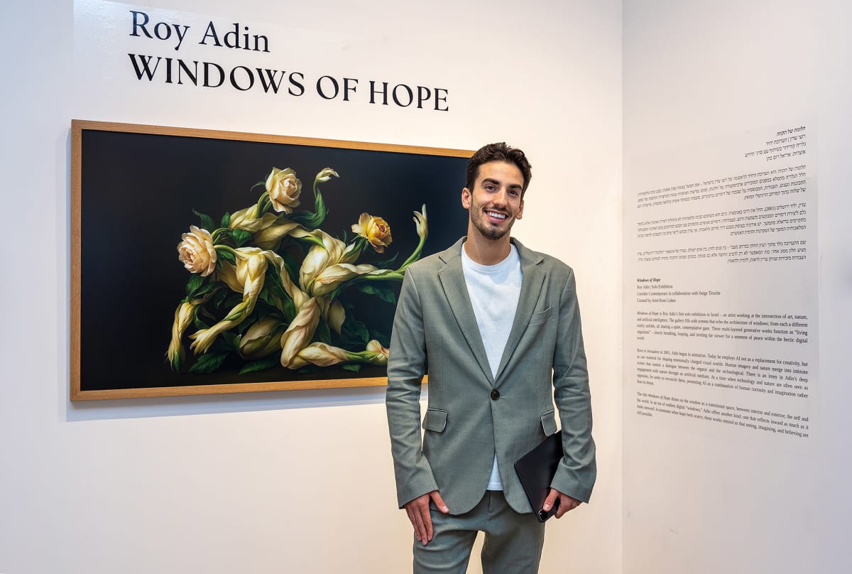 Windows of Hope by Roy Adin Corridor Contemporary