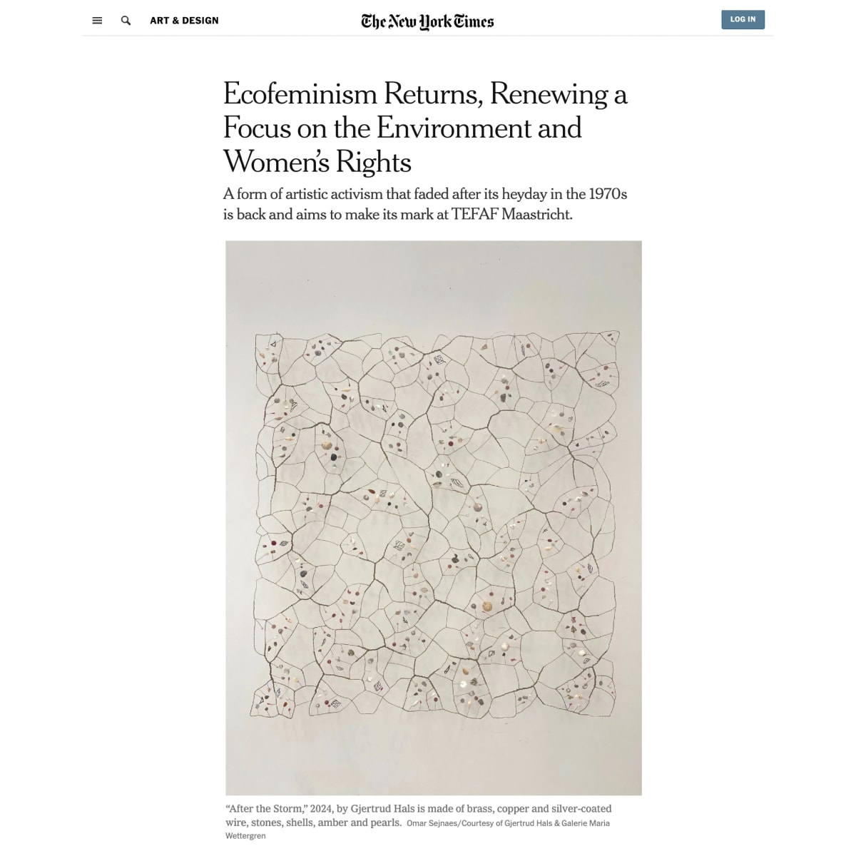 New York Times, Gjertrud Hals