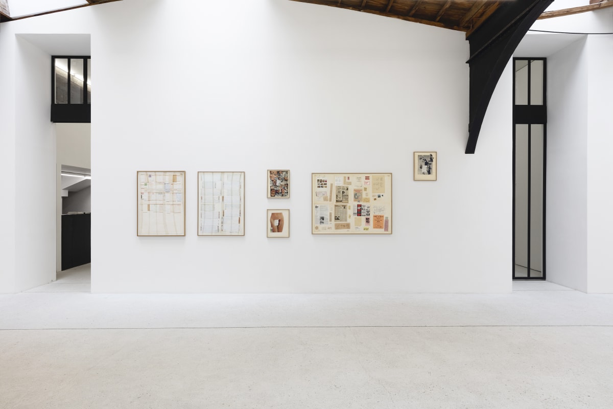 Collages: Tomislav Gotovac, Julije Knifer, Mangelos and Mladen Stilinović