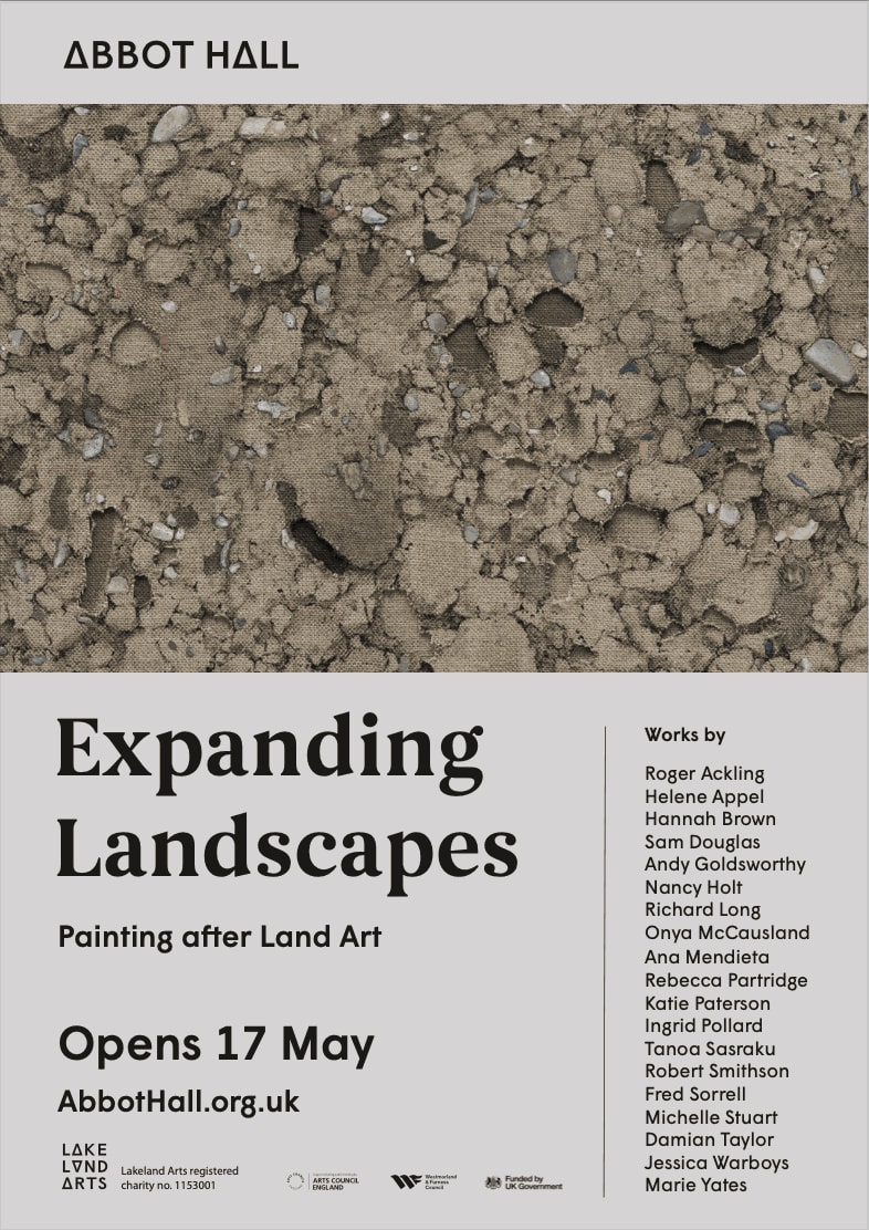 Fred Sorrell and Rebecca Partridge In Expanding Landscapes Painting after Land Art