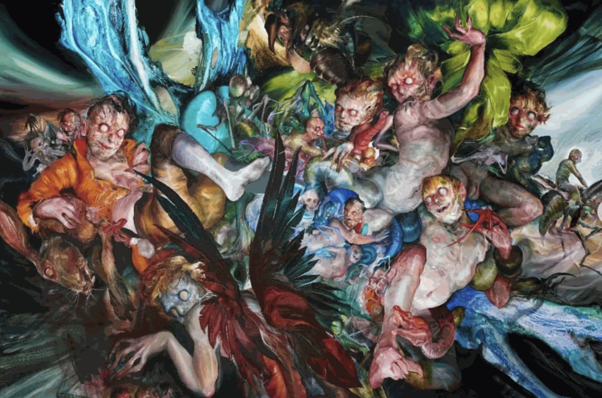 El legado oscuro de Goya renace en Urbanity Madrid de la mano de un artista peruano