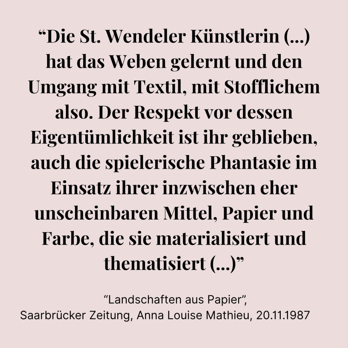 Landschaften aus Papier