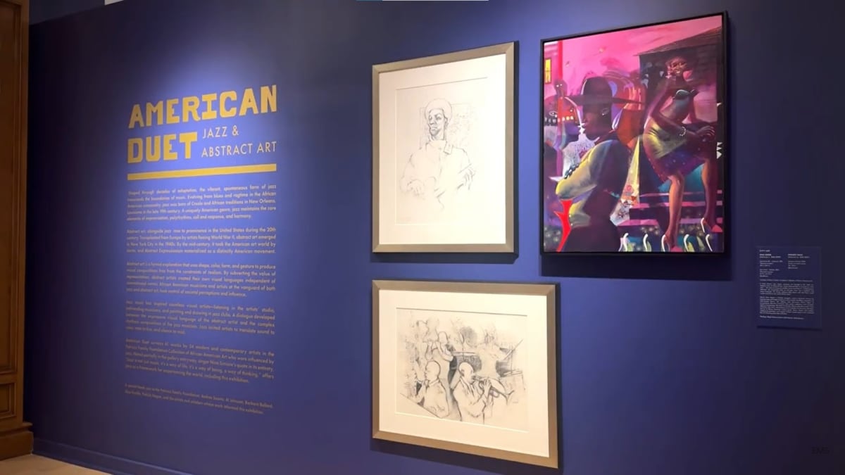 American Duet: Jazz and Abstract Art