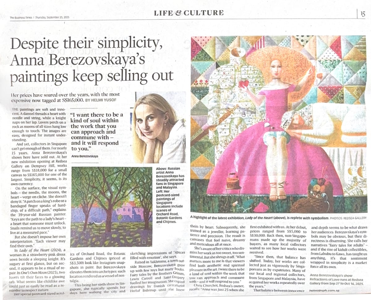 Business Times: Anna Berezovskaya 2025