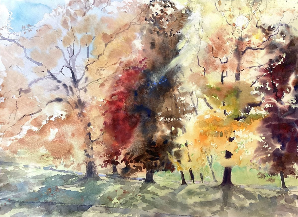 WORKSHOP: Letting Go and Being Bold with Landscape in Watercolour
