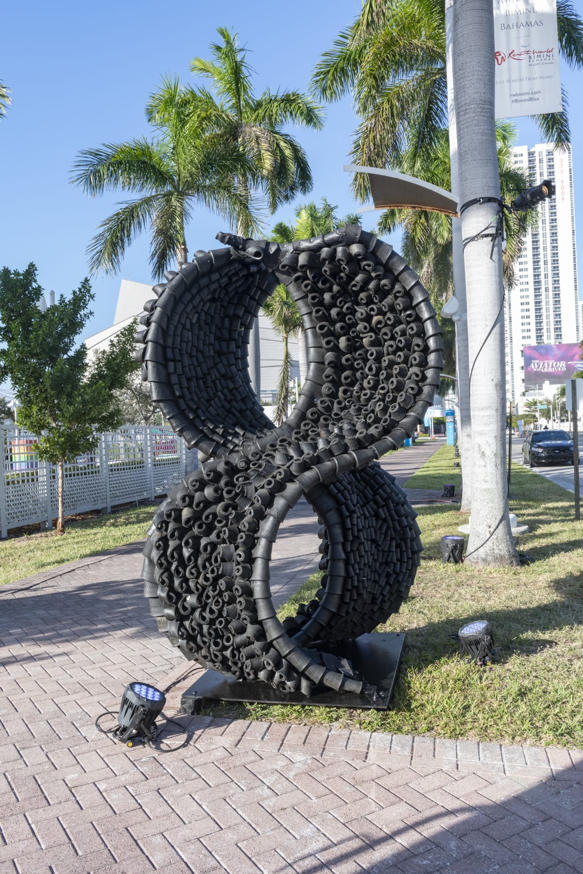 Chakaia Booker: Art Miami 2019