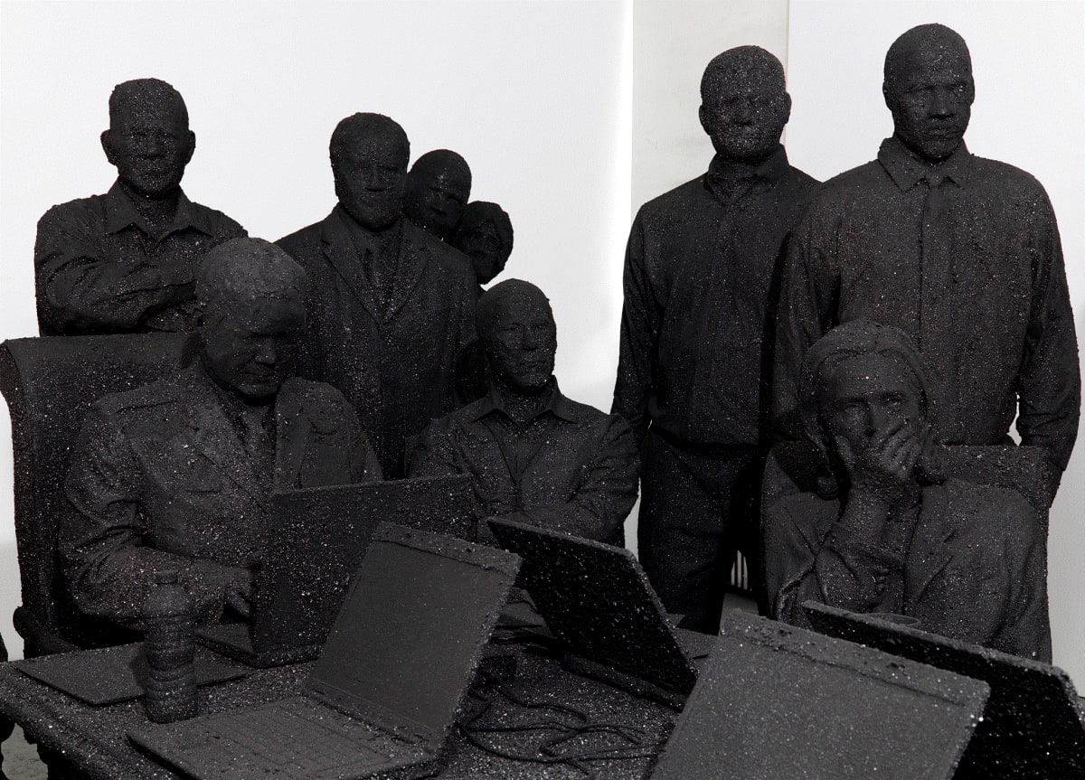 Walk into the White House Situation Room with Will Ryman's dramatic installation