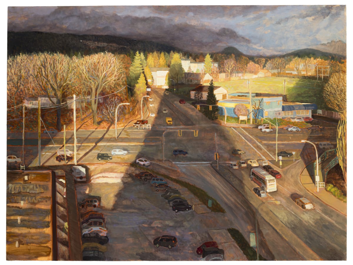 David Stewart Wins the Jackson's Painting Prize 2023 Landscape Award for his work, "Tower Shadow"