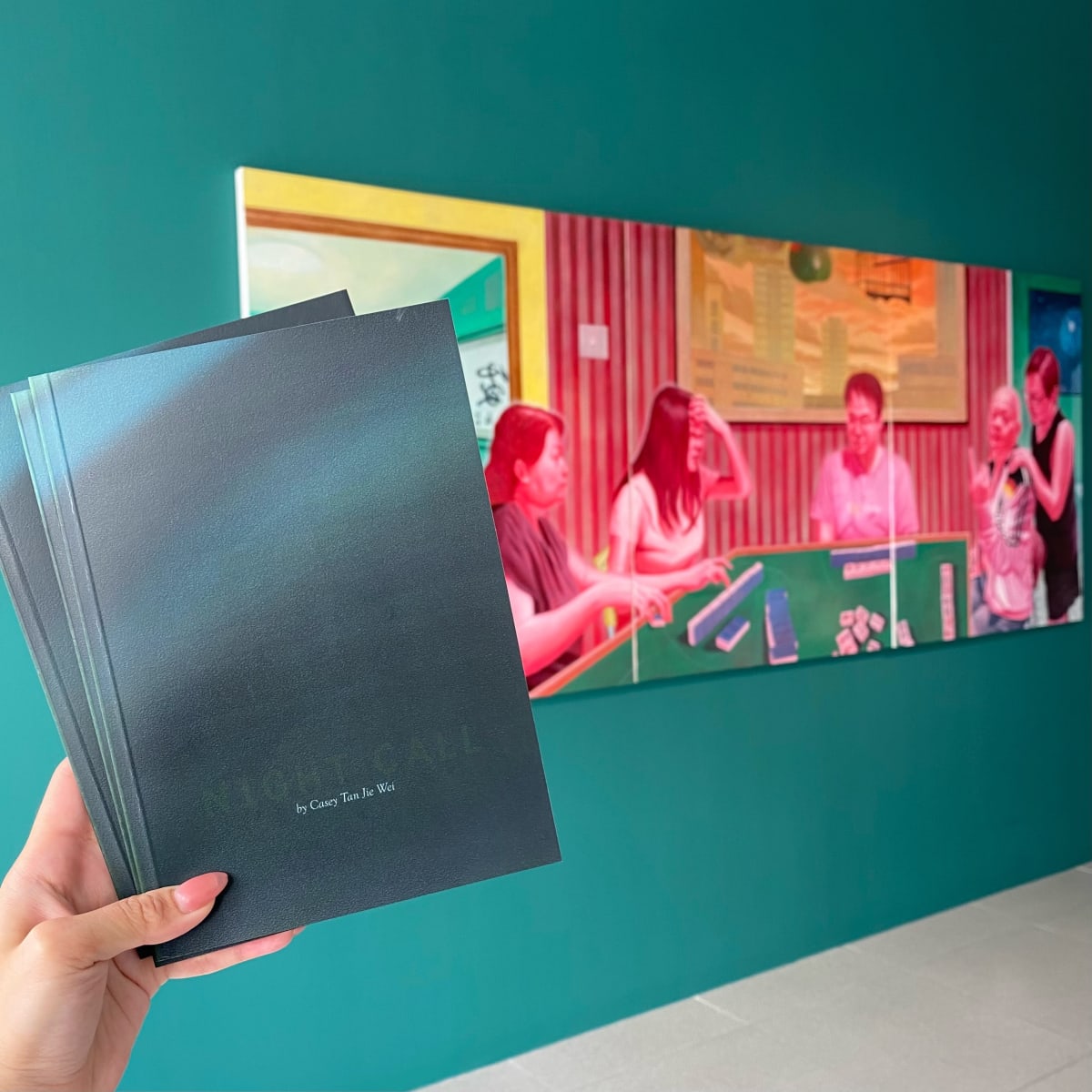 Night Call by Casey Tan exhibition booklets is available at the gallery! Get your own copy today!