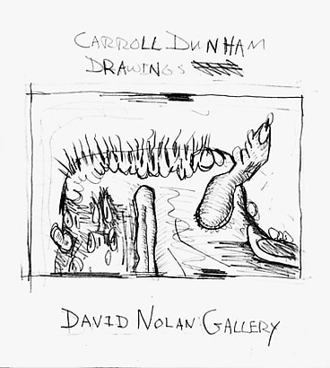 Carroll Dunham: Drawings 1988-91