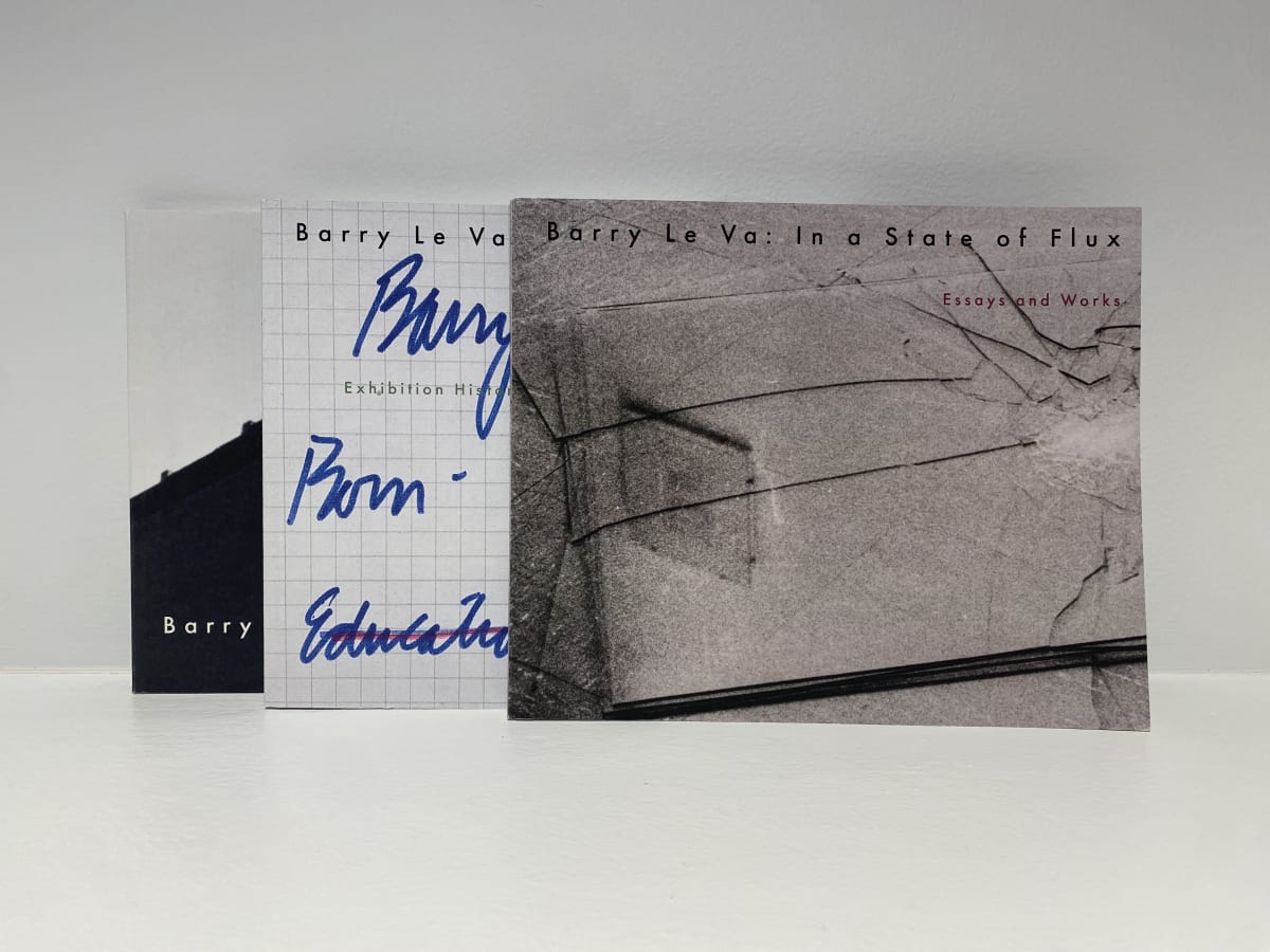 Barry Le Va: In a State of Flux