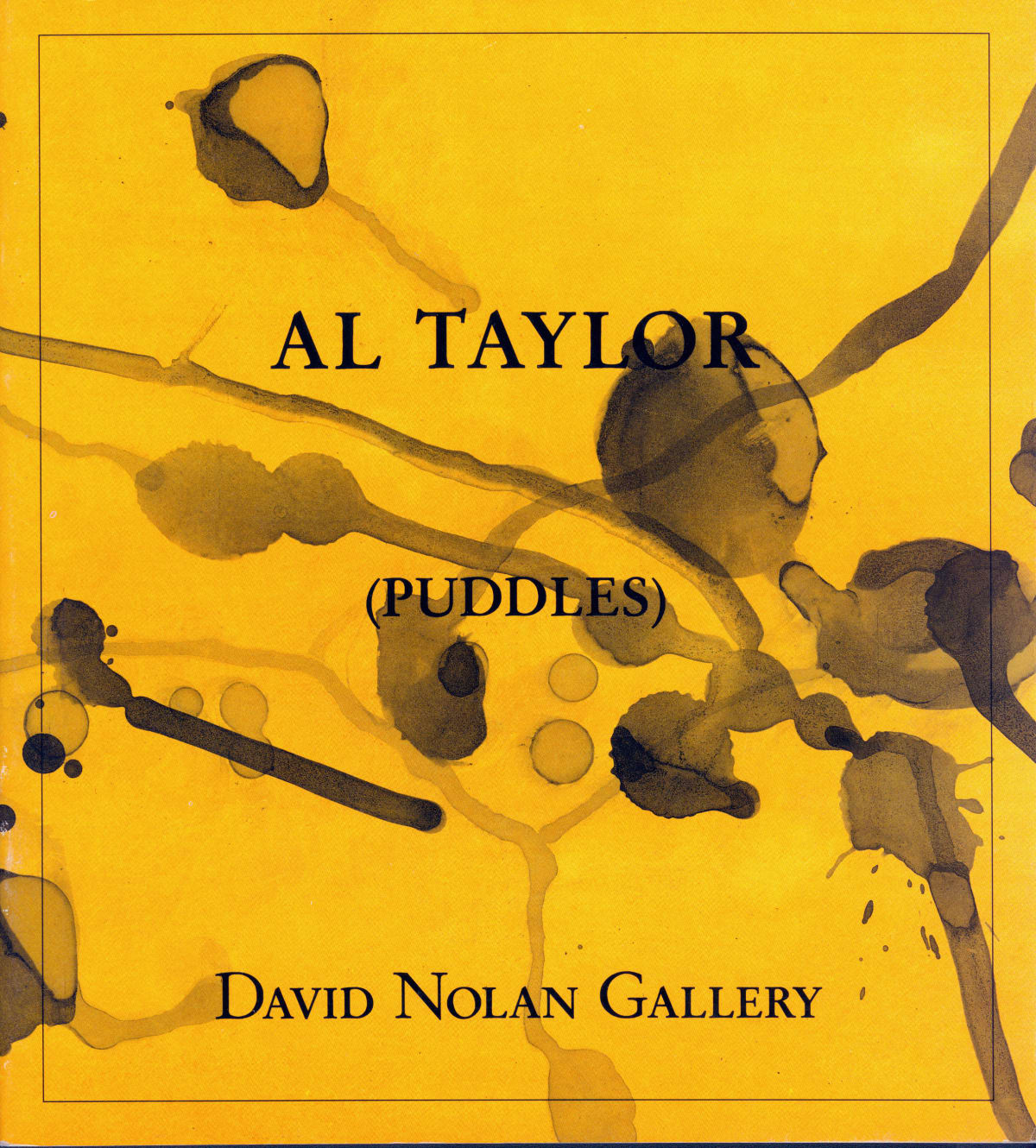 Al Taylor: (PUDDLES)