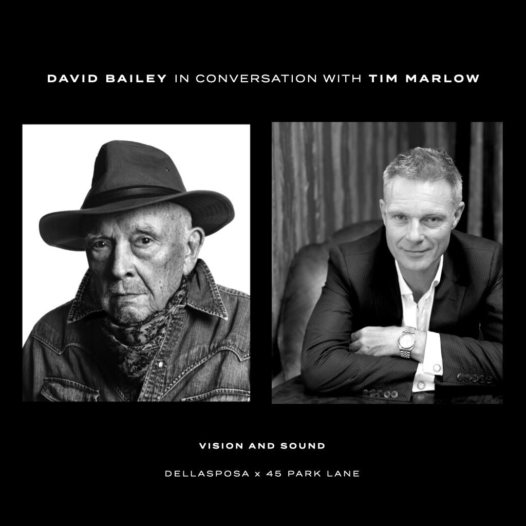 David Bailey in Conversation with Tim Marlow