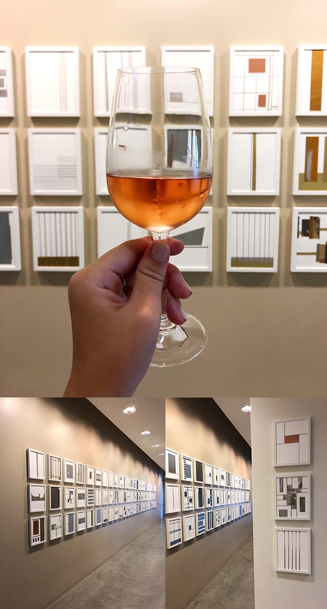 Stirring Golden Drawings at CIA Copia, Napa