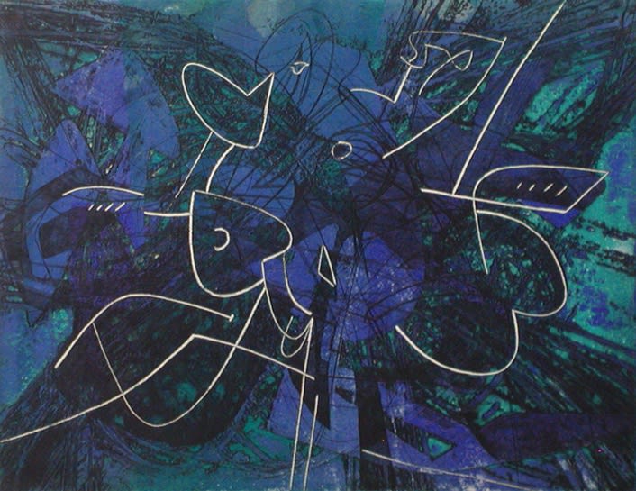 Stanley William Hayter, Witches Sabbath, 1958 | Dolan Maxwell