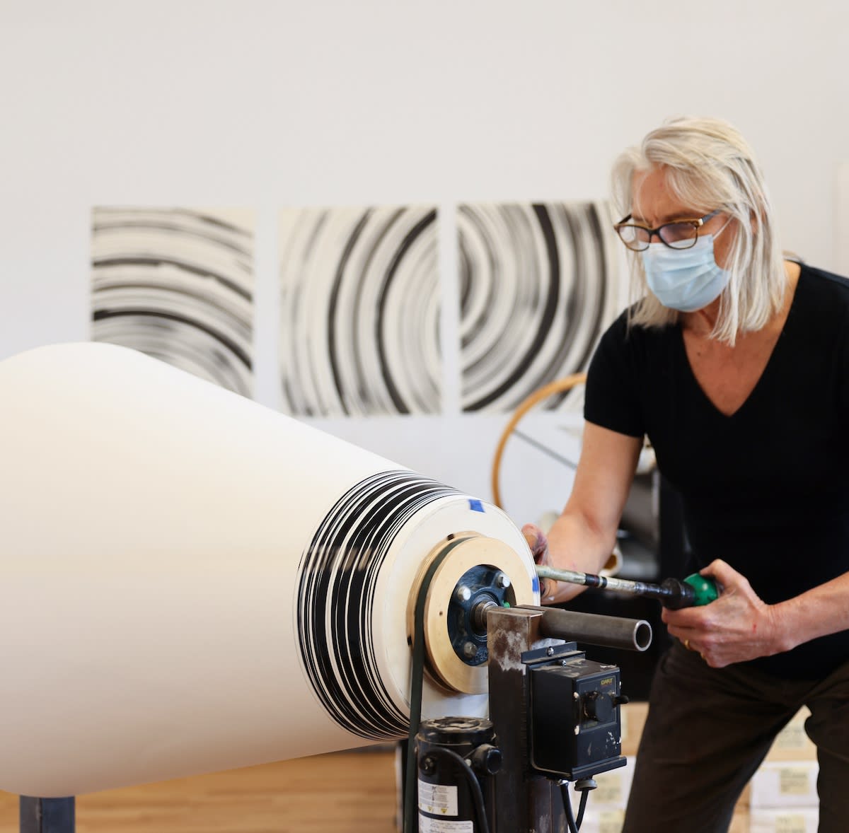 James Jamie Nares | High Speed Cone Graphs