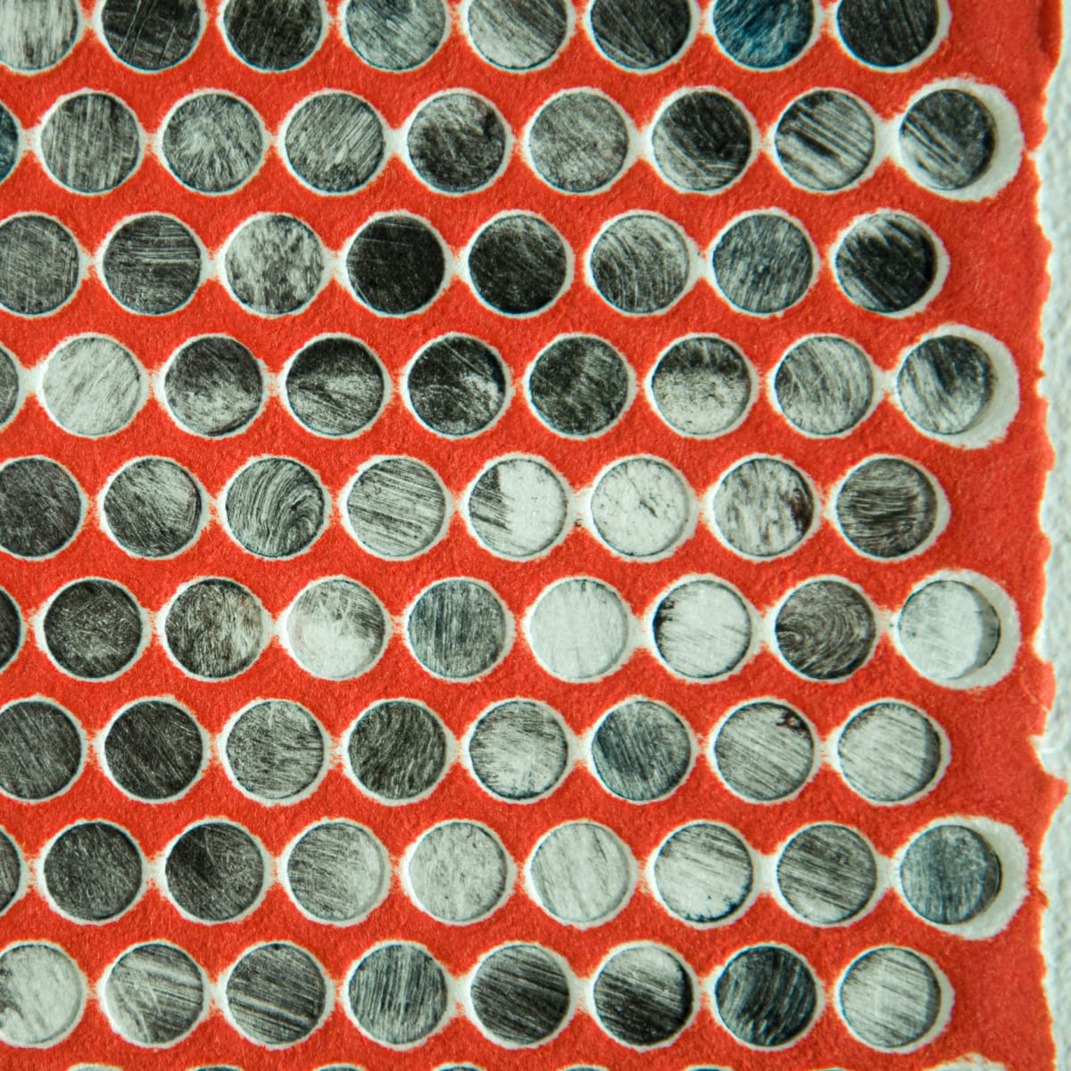 Emil Lukas Durham Press Double Event Series Bubble Screenprint and Monotype