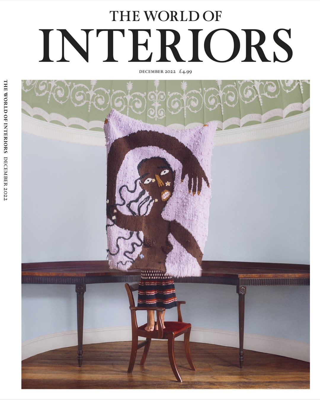World of Interiors, December cover: Anya Paintsil's 'Blod', 2022