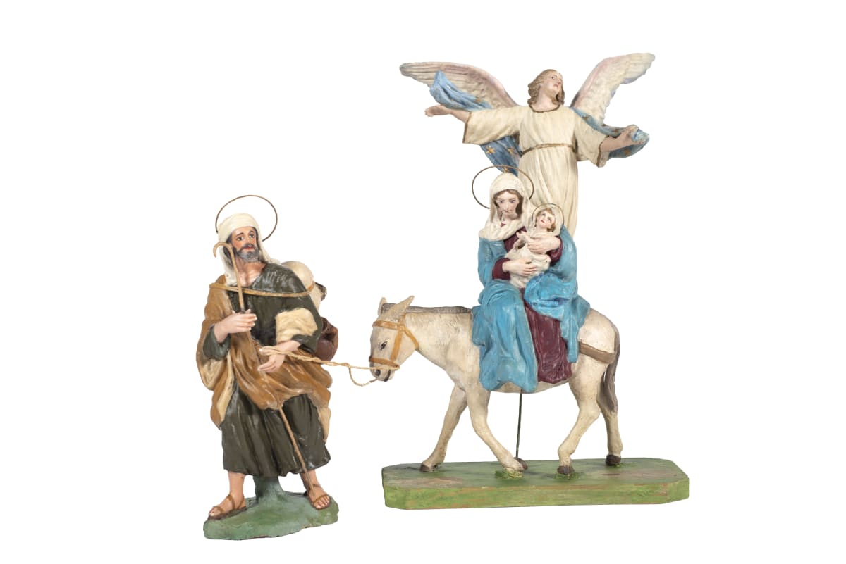 José y la Virgen con el niño