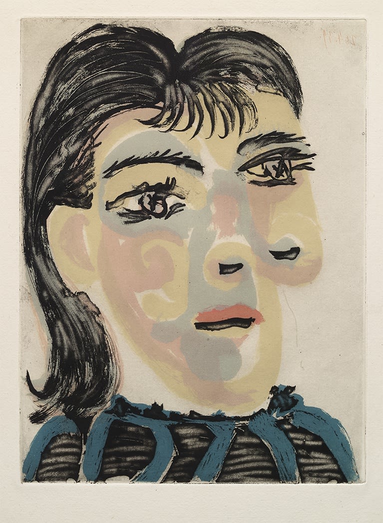 Pablo Picasso Tete De Femme N 2 Portrait Of Dora Maar 1939 Galerie Jean Francois Cazeau