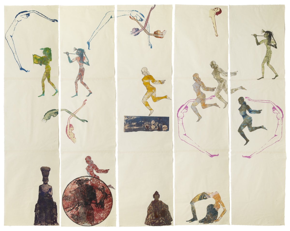 NANCY SPERO   『 THE WORK』 ナンシー・スペロー Nancy Spero - artiste - Galerie Lelong