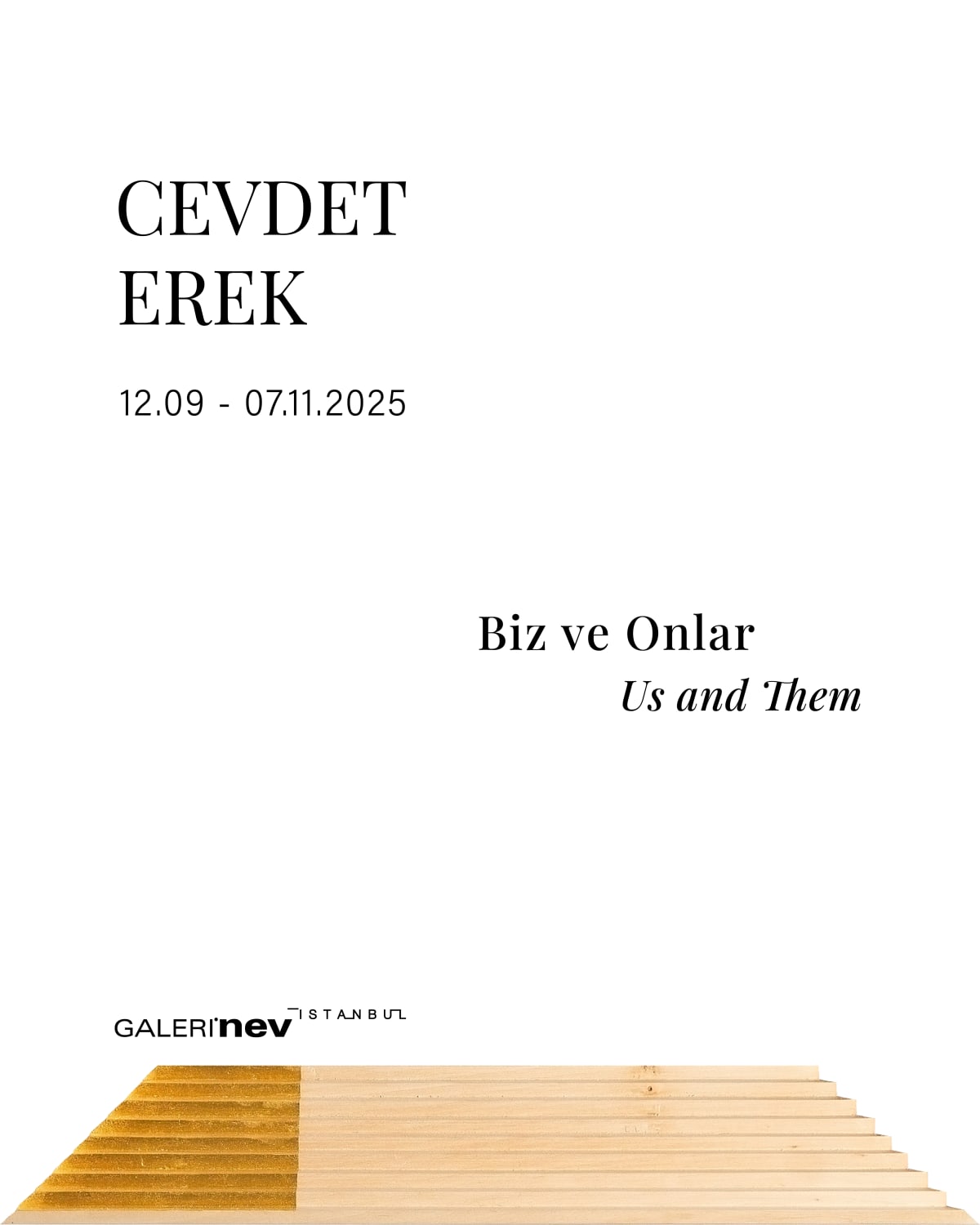 BİZ VE ONLAR Cevdet Erek