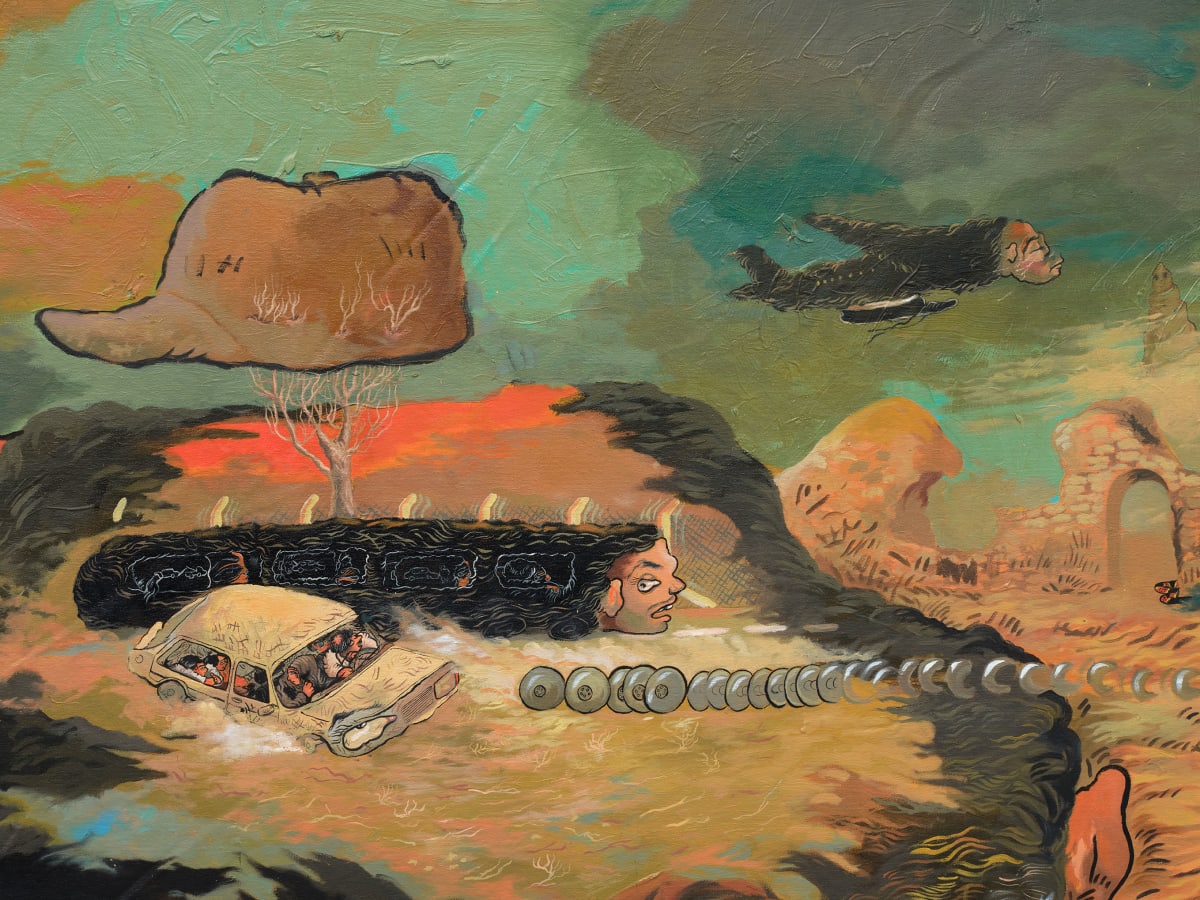 Ali Eyal Imagine, all this happened just an hour ago