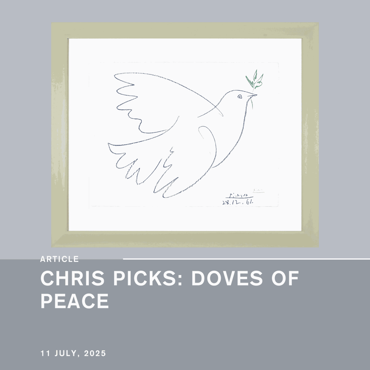 Chris Picks: Doves of Peace