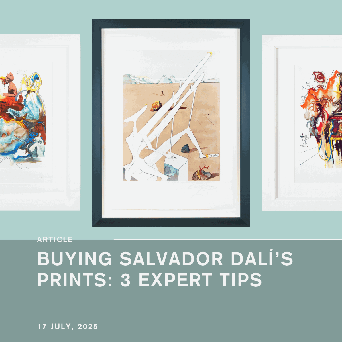 Buying Salvador Dalí’s Prints: 3 Expert Tips