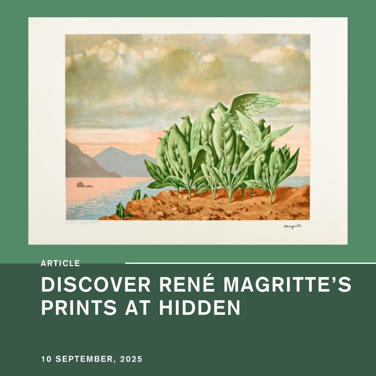 Buyers' Guide to René Magritte