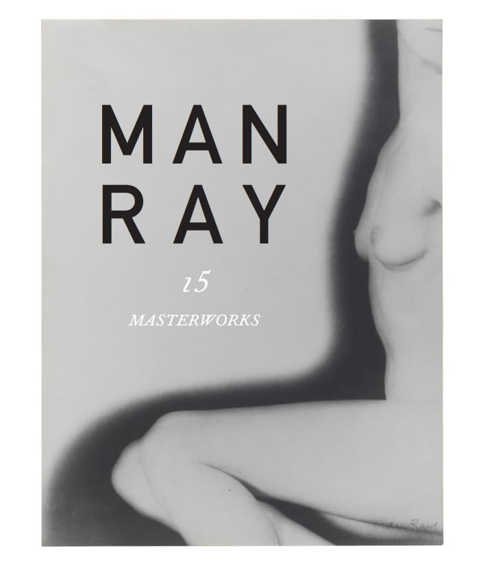 cover of Man Ray 15 Masterworks catalogue