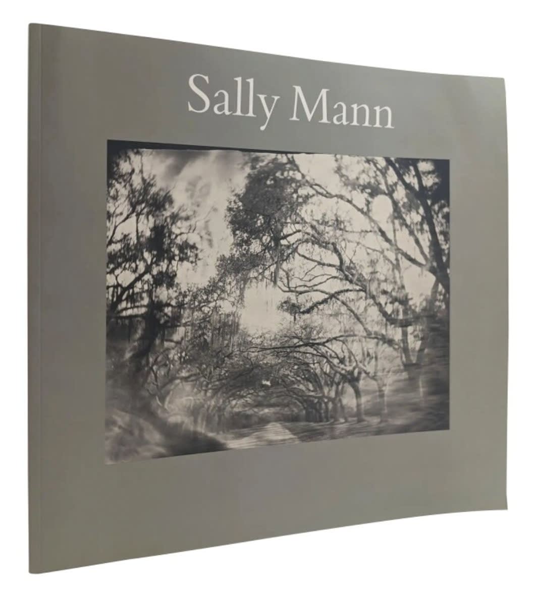 Publication for Sally Mann, Mother Land exhibition with Edwynn Houk Gallery with landscape on cover and green-gray spine
