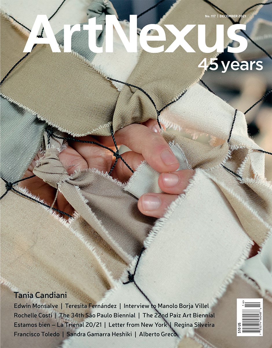 Cover, ArtNexus Issue 117
