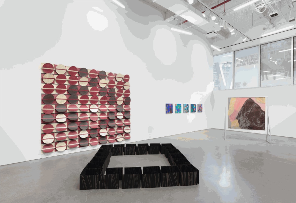 Installation view, "Latinx Abstract", BRIC, 2021