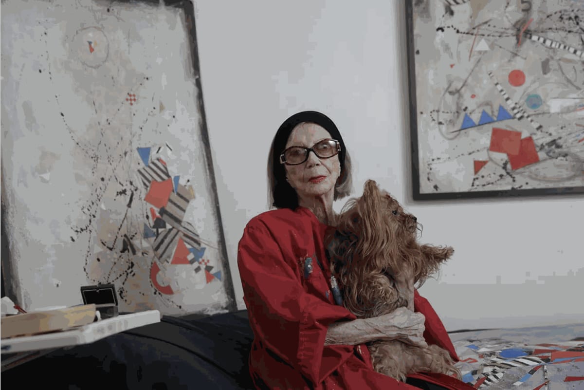 Ides Kihlen in her Studio, 2022